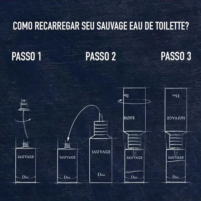 Sauvage Dior Eau de Toilette - Perfume Masculino 60ml - Imagem 4