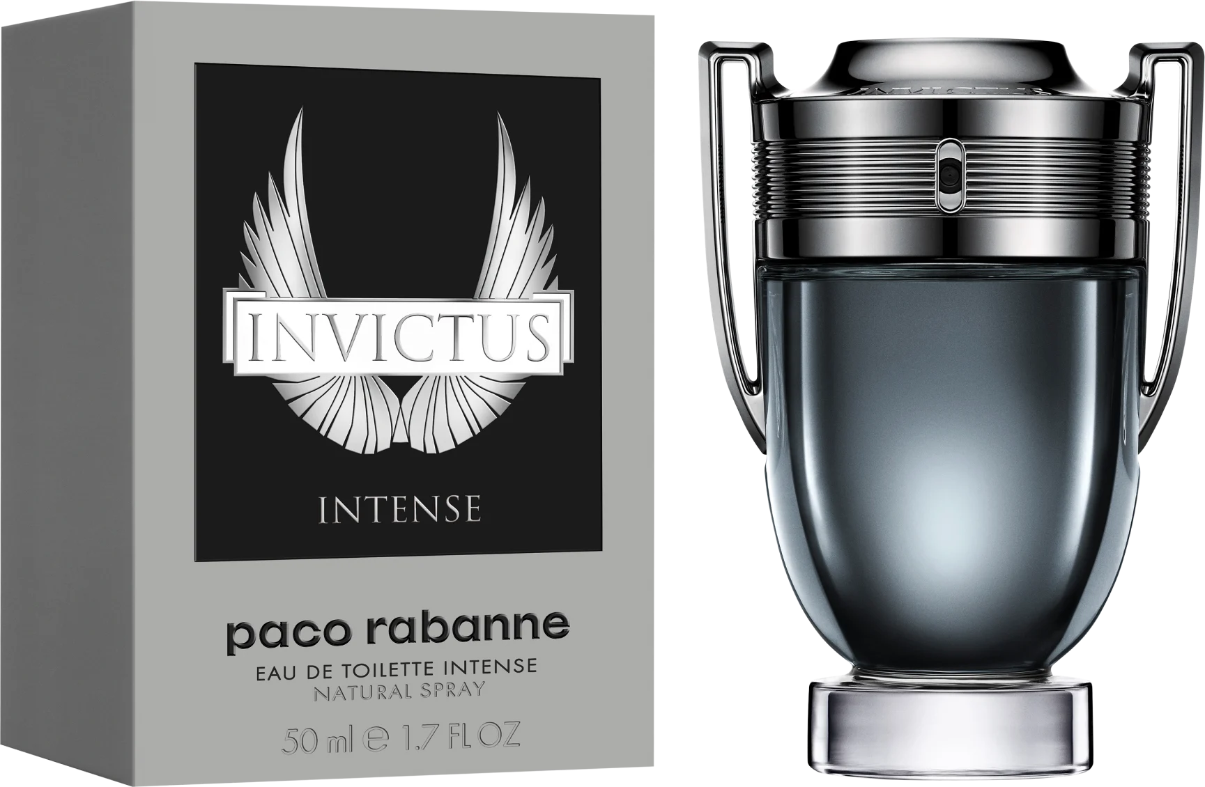 Invictus Intense Paco Rabanne Eau de Toilette - Perfume Masculino 100ml - Imagem 3
