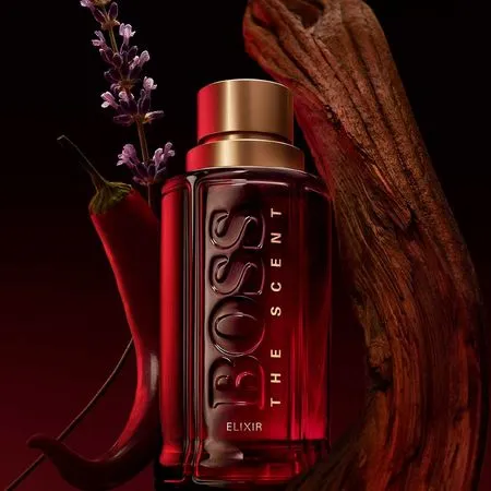 The Scent Elixir for Him Hugo Boss Parfum Intense - Perfume Masculino 50ml - Imagem 3