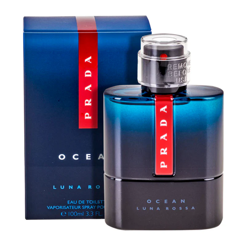 Luna Rossa Ocean Prada Eau de Toilette - Perfume Masculino 100ml - Imagem 2