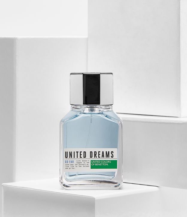 United Dreams Go Far Benetton Eau de Toilette - Perfume Masculino 100ml - Imagem 4
