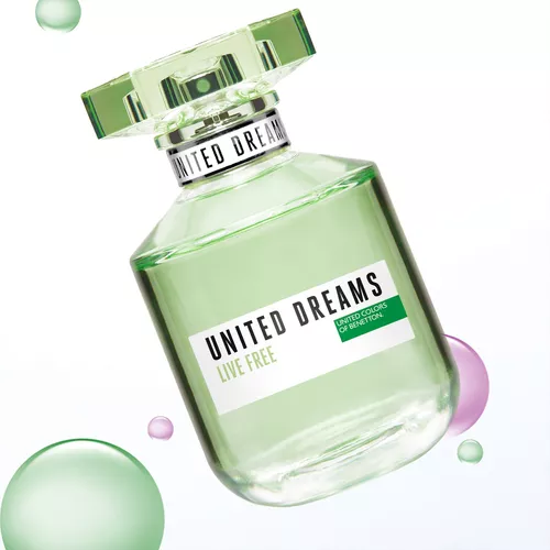 United Dreams Live Free Benetton Eau de Toilette - Perfume Feminino 80ml - Imagem 3