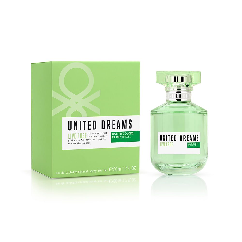 United Dreams Live Free Benetton Eau de Toilette - Perfume Feminino 80ml - Imagem 4