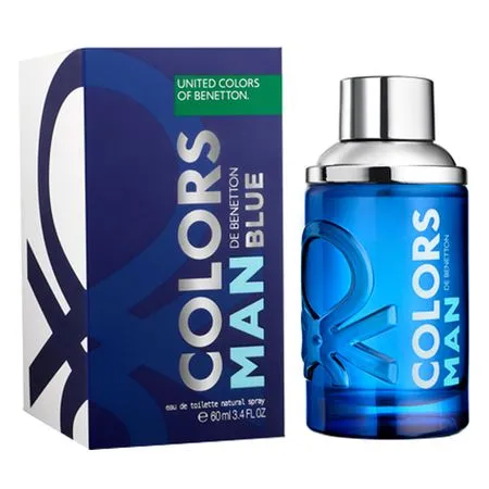 Colors Man Blue Benetton Eau de Toilette - Perfume Masculino 60ml - Imagem 2
