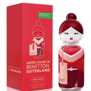 Sisterland Red Rose Benetton Eau de Toilette - Perfume Feminino 80ml
