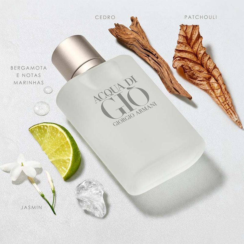 Acqua Di Giò Eau de Toilette profono Perfume Masculino - 50ml - Imagem 3