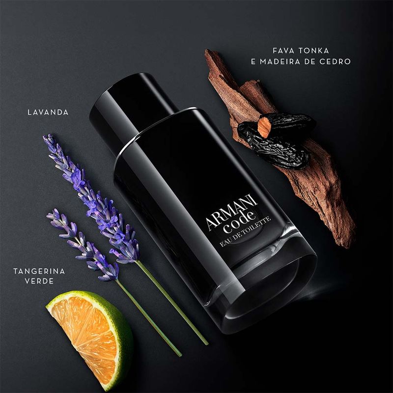 perfume armani code homme masculino eau de toilette 75ml - Imagem 3