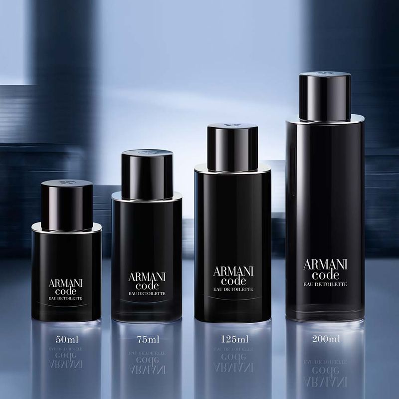 perfume armani code homme masculino eau de toilette 75ml - Imagem 4
