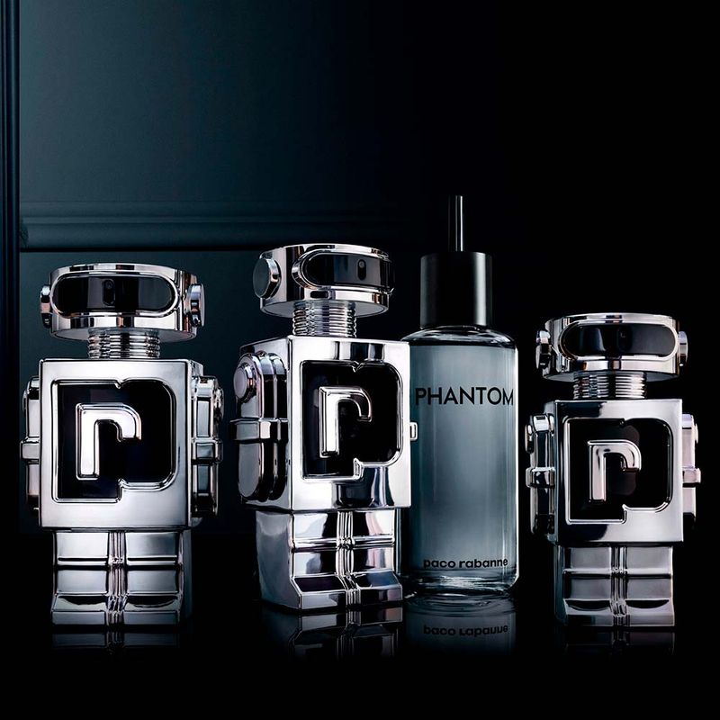 Phantom Rabanne Perfume Masculino EDT - 200ml Refil - Imagem 3