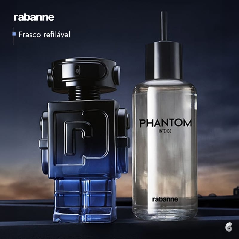Phantom Intense Rabanne Eau de Parfum - Perfume Masculino 100ml - Imagem 4