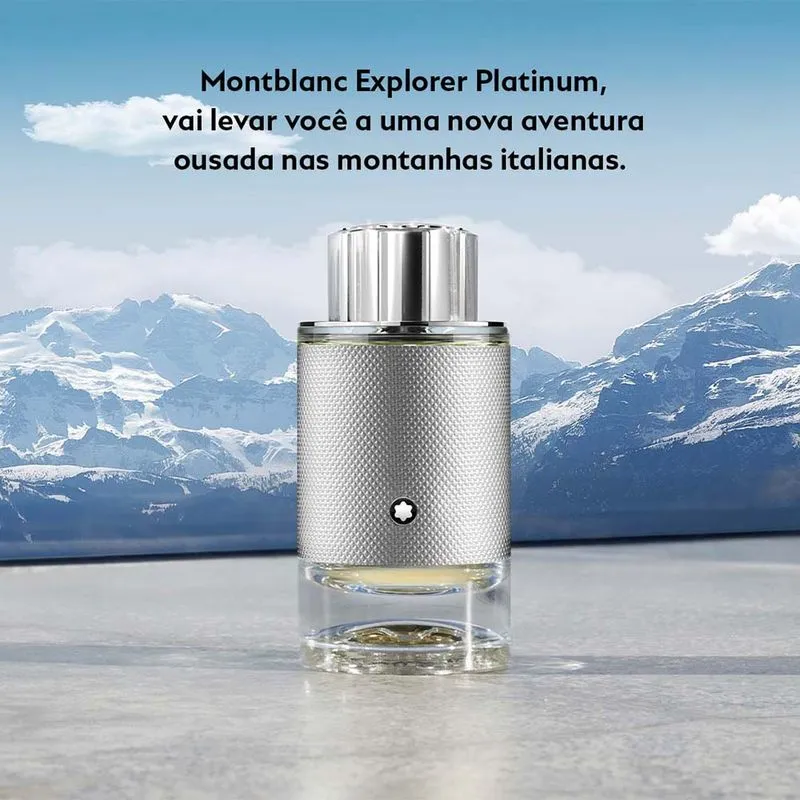 Explorer Platinum Montblanc Eau de Parfum - Perfume Masculino 100ml - Imagem 3