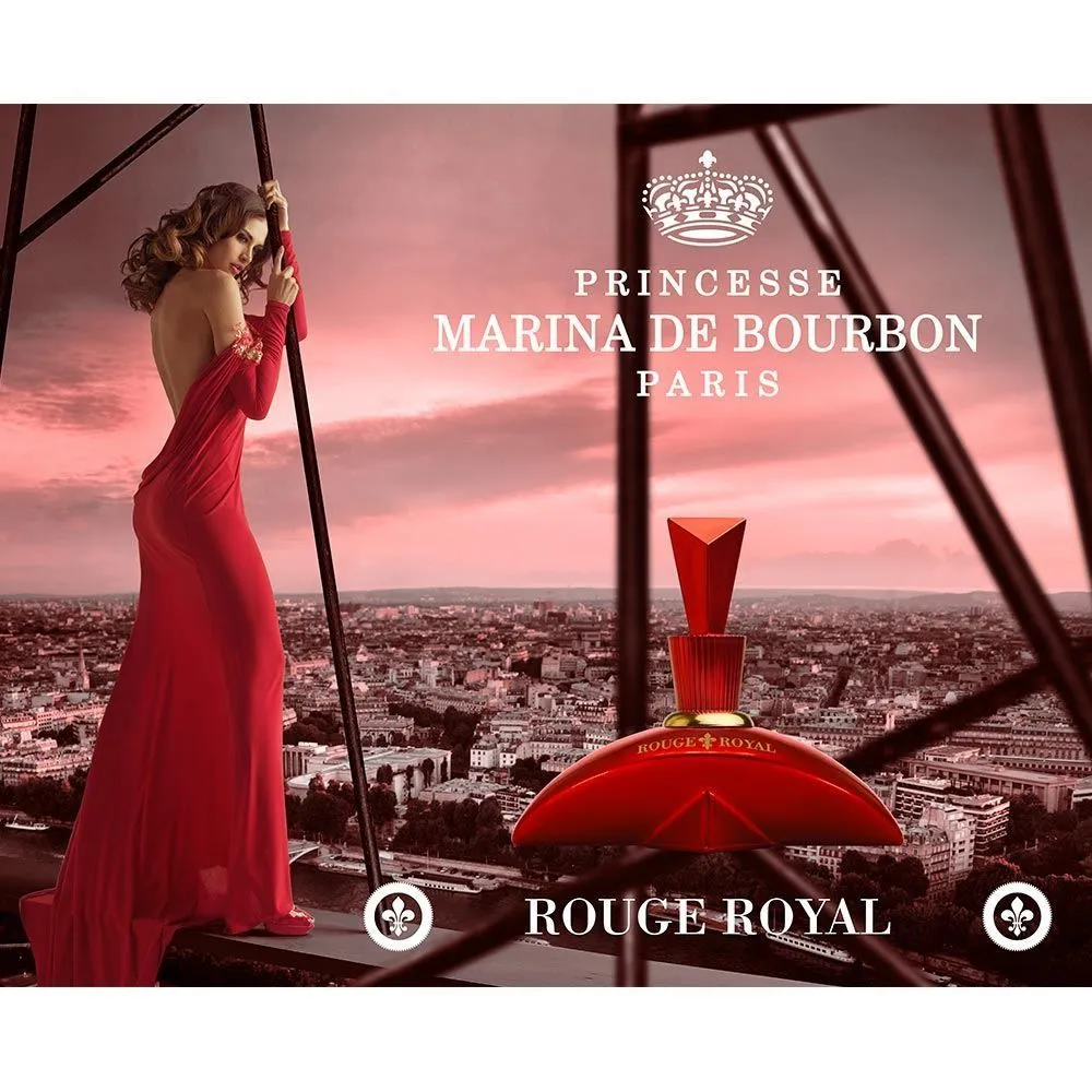 Rouge Royal Marina de Bourbon Eau de Parfum - Perfume Feminino - 50ml - Imagem 4
