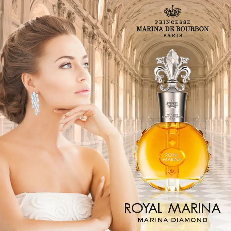 Royal Marina Diamond Marina de Bourbon Eau de Parfum - Perfume Feminino - 50ml - Imagem 6