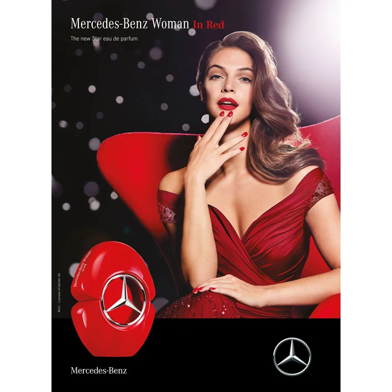 Perfume Feminino Mercedes-Benz Women in Red Eau de Parfum - 60ml - Imagem 4
