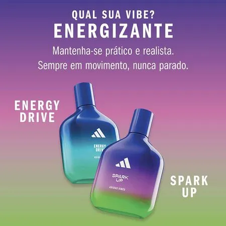 Adidas Vibes Spark Up Eau de Parfum Unissex - 100ml - Imagem 4