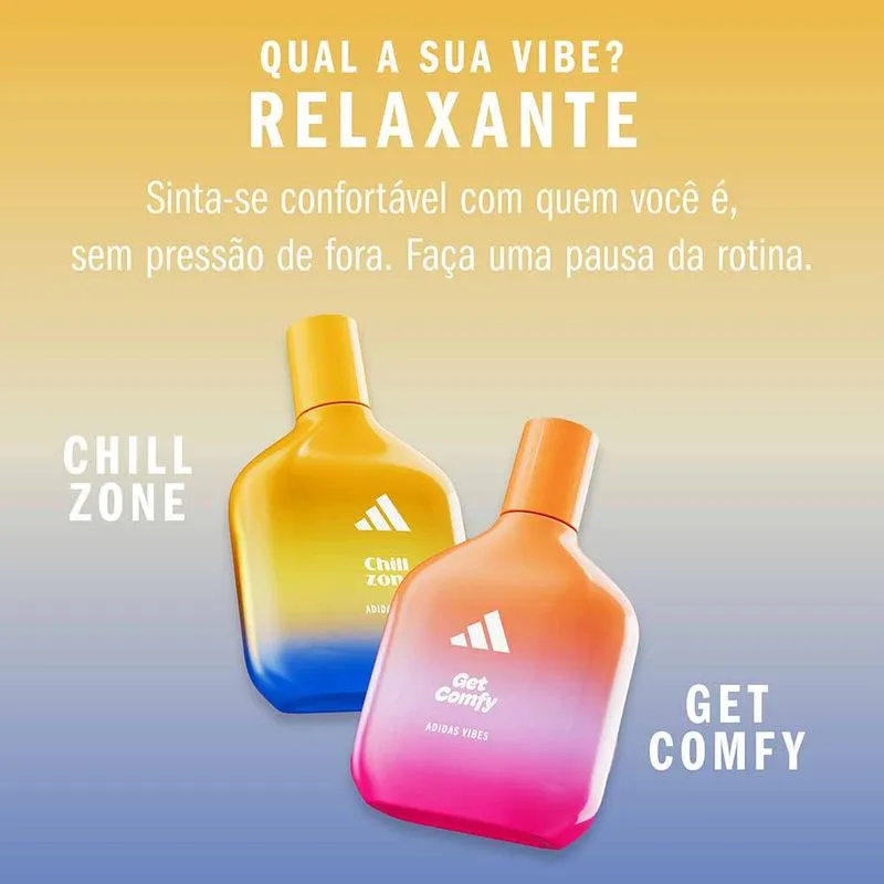 Adidas Vibes Chill Zone Eau de Parfum Unissex - 50ml - Imagem 6