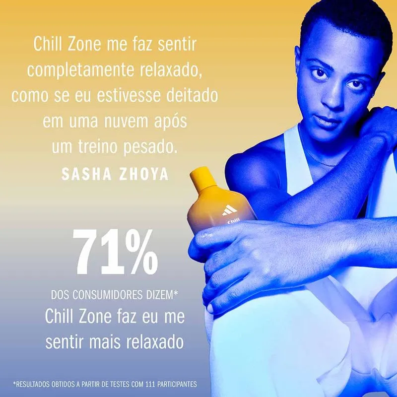 Adidas Vibes Chill Zone Eau de Parfum Unissex - 50ml - Imagem 3