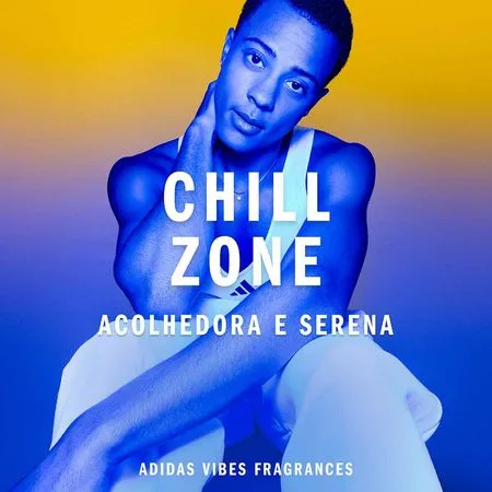 Adidas Vibes Chill Zone Eau de Parfum Unissex - 50ml - Imagem 4