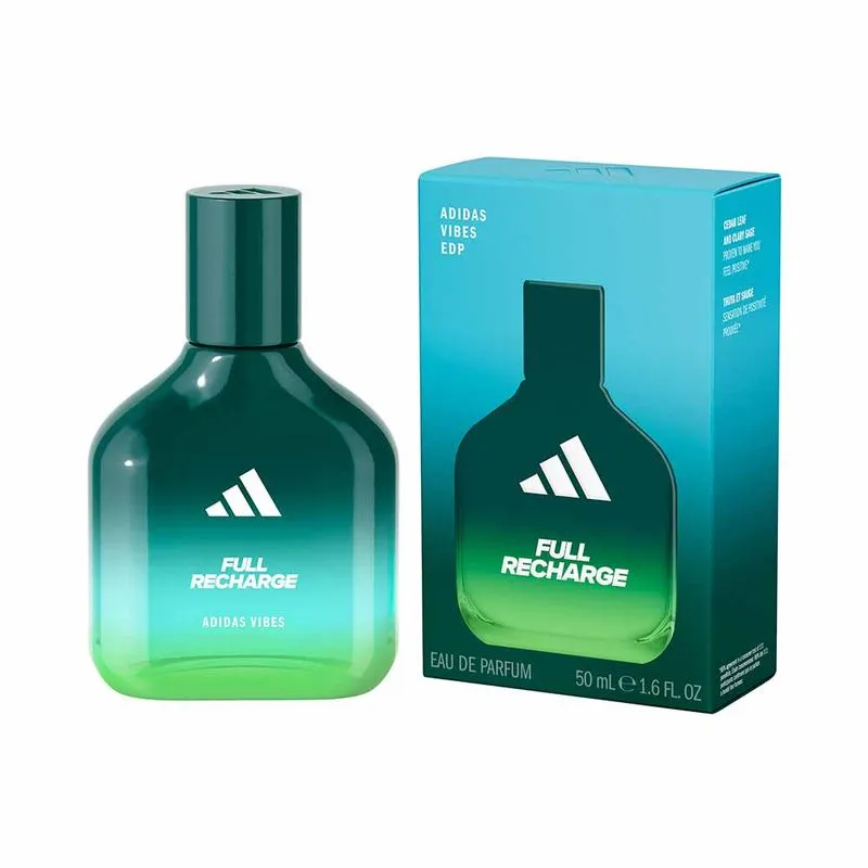 Adidas Vibes Full Recharge Eau de Parfum Masculino - 100ml - Imagem 2