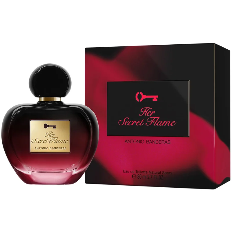 Her Secret Flame Banderas Eau de Toilette - Perfume Feminino - 80ml - Imagem 2