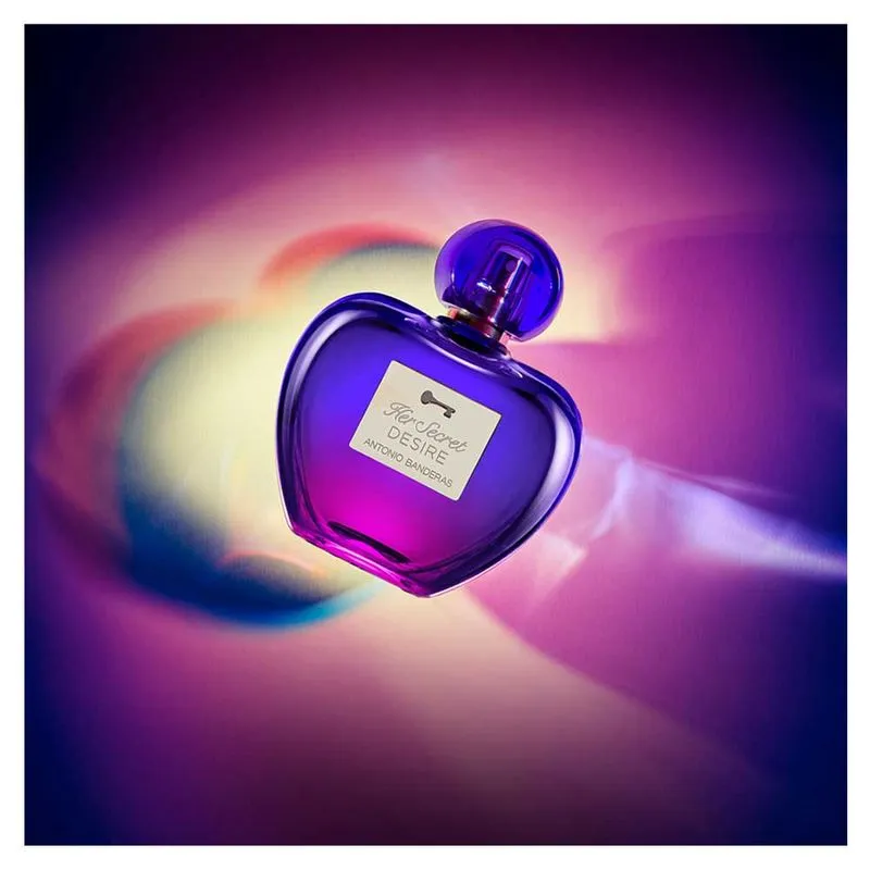 Her Secret Desire Banderas Eau de Toilette - Perfume Feminino - 80ml - Imagem 5