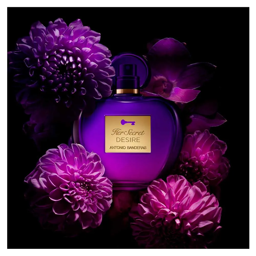 Her Secret Desire Banderas Eau de Toilette - Perfume Feminino - 80ml - Imagem 4