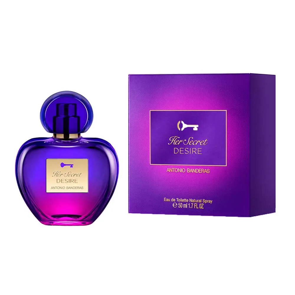Her Secret Desire Banderas Eau de Toilette - Perfume Feminino - 80ml - Imagem 2