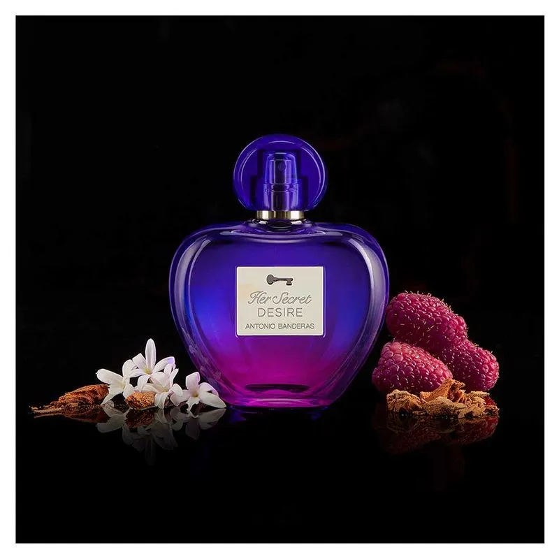 Her Secret Desire Banderas Eau de Toilette - Perfume Feminino - 80ml - Imagem 3