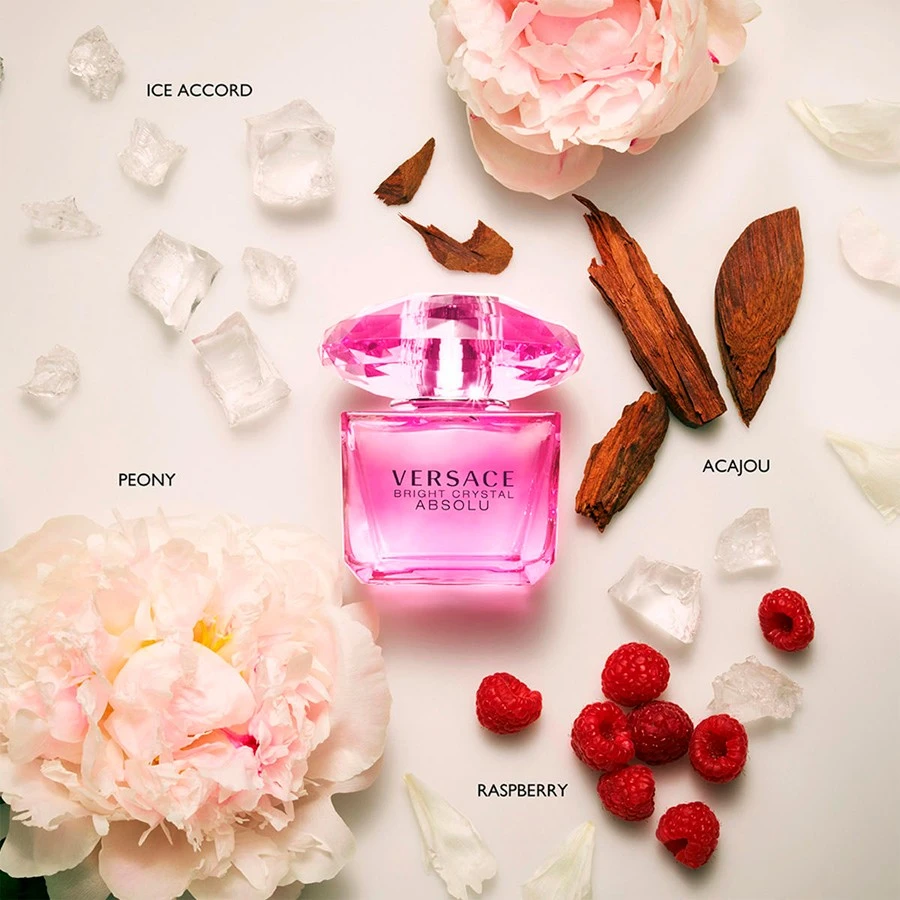 Bright Crystal Absolu Versace Eau de Parfum - Perfume Feminino 50ml - Imagem 4