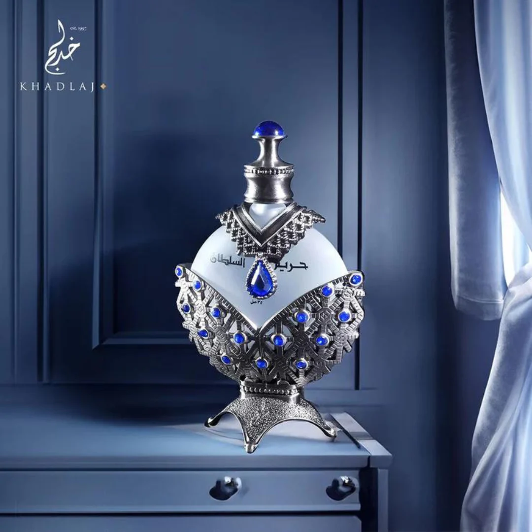 Khadlaj Hareem Al Sultan Antique Blue 35ml - Imagem 4