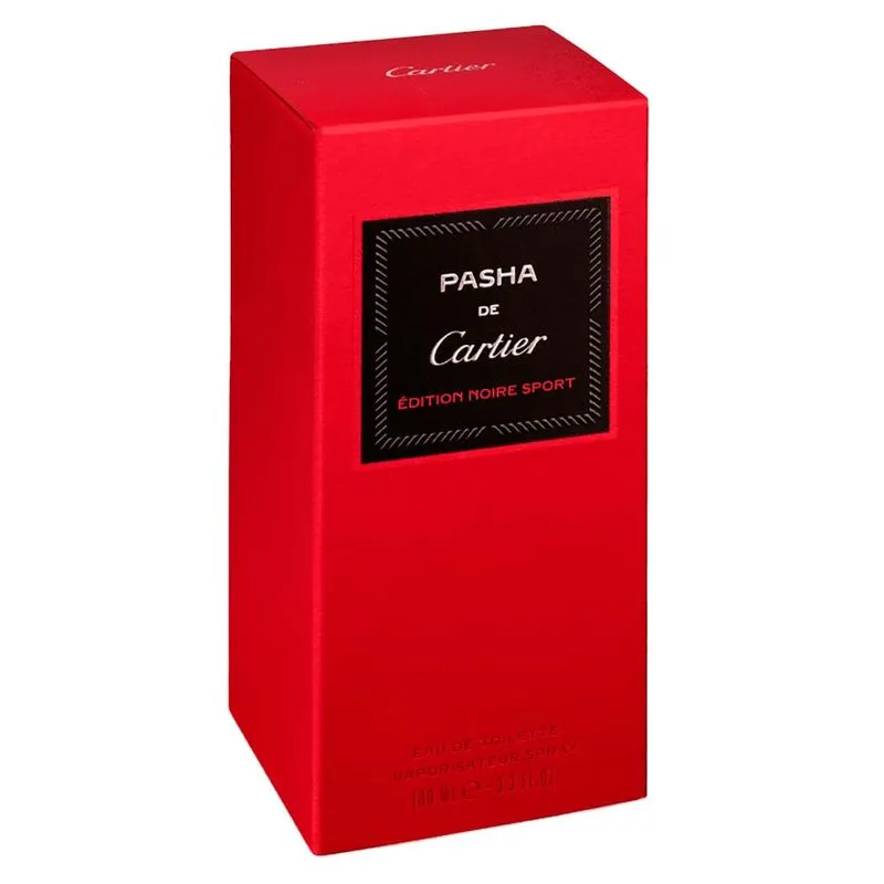 Pasha Edition Noire Sport Cartier Eau de Toilette - Perfume Masculino 100ml - Imagem 2