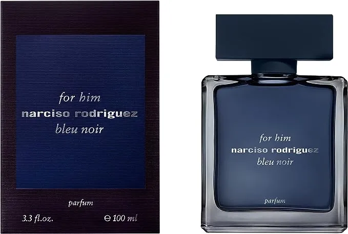 For Him Bleu Noir Narciso Rodriguez Parfum - Perfume Masculino 100ml - Imagem 2