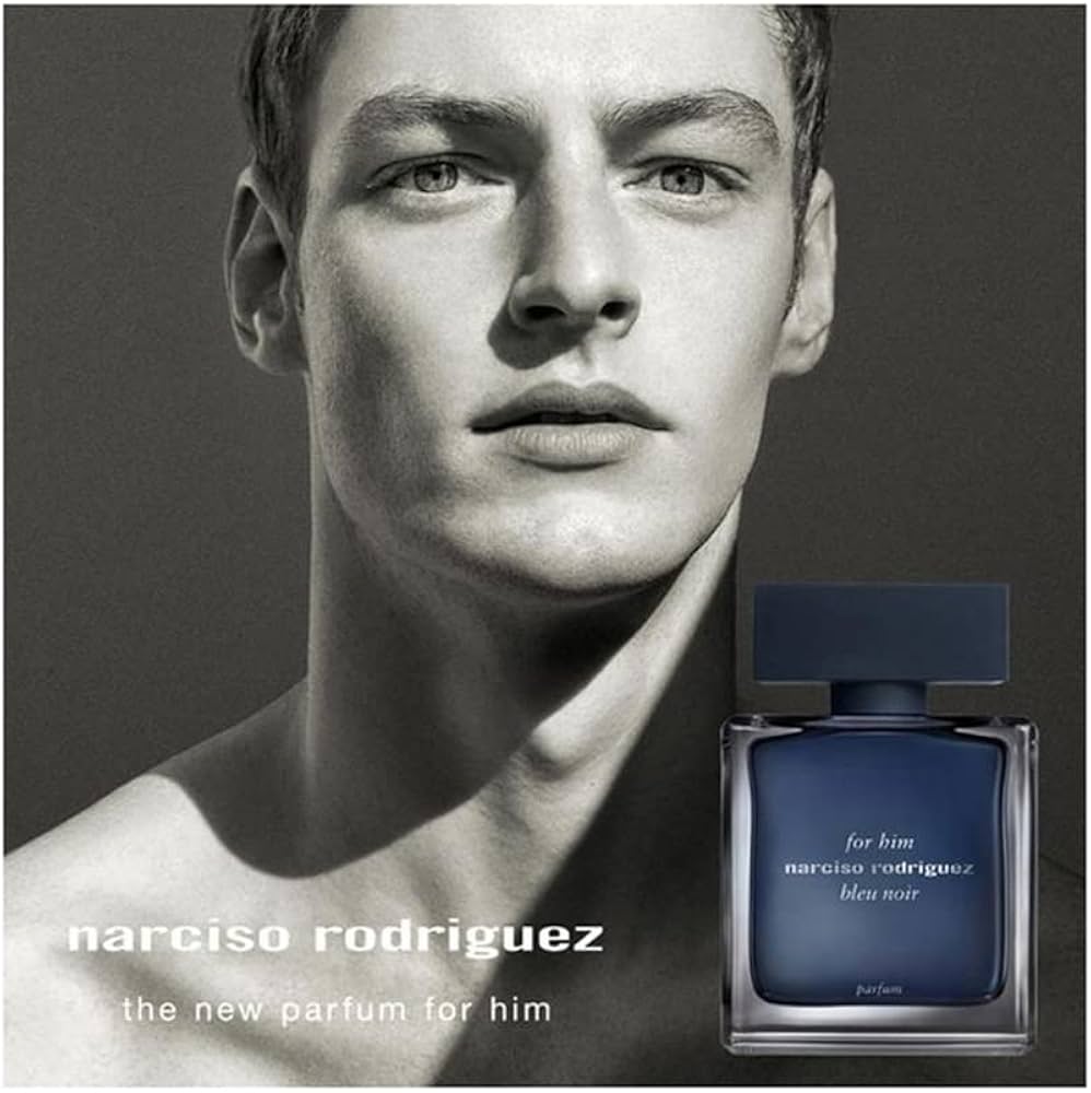 For Him Bleu Noir Narciso Rodriguez Parfum - Perfume Masculino 100ml - Imagem 3