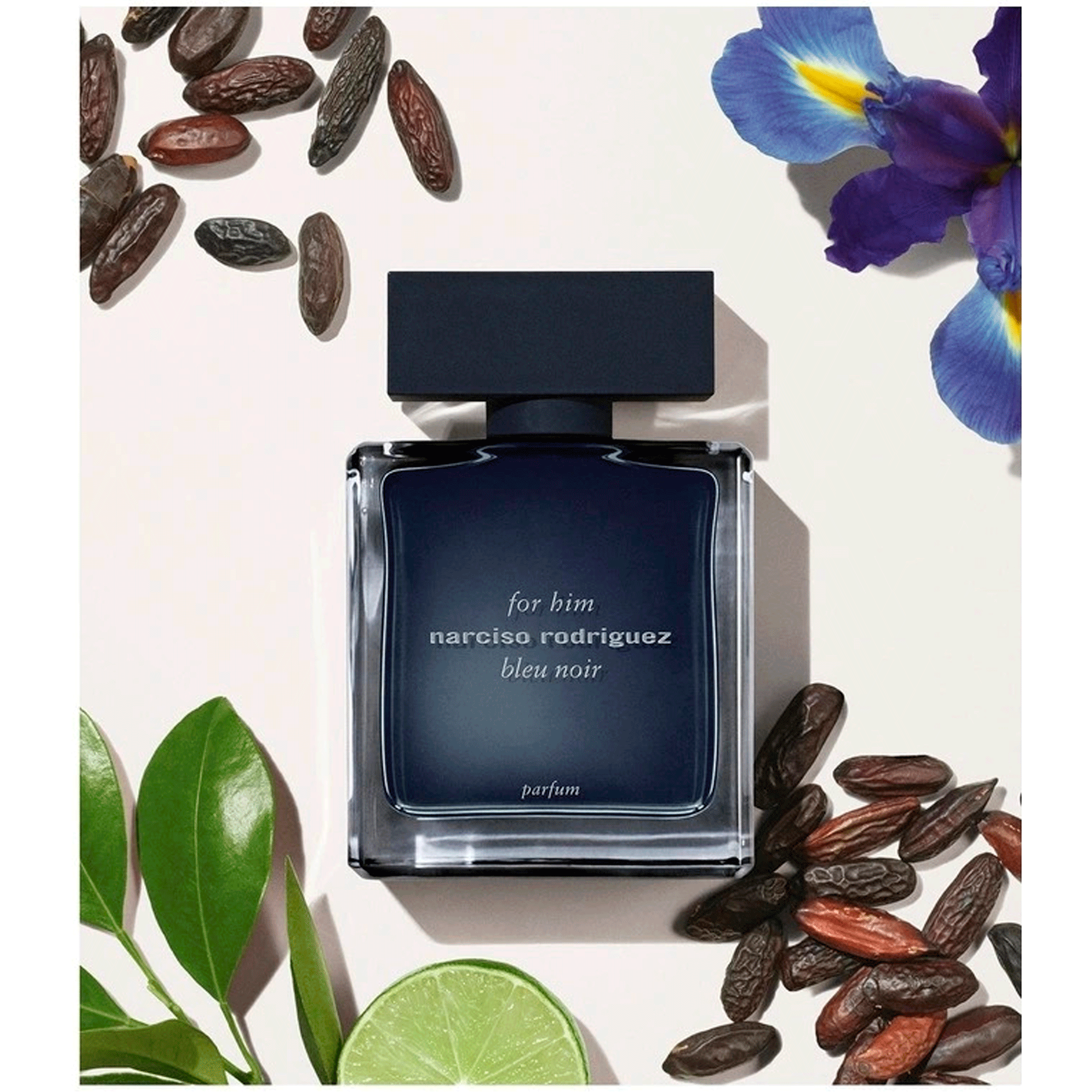 For Him Bleu Noir Narciso Rodriguez Parfum - Perfume Masculino 100ml - Imagem 4