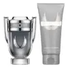 Kit Invictus Platinum Rabanne Masculino - Eau de Parfum 100ml + Gel de Banho 100ml