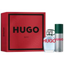 Kit Hugo Boss Hugo Man Coffret Perfume Masculino EDT 75ml + Desodorante 150ml