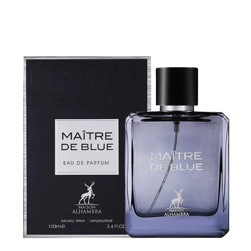 Maison Alhambra Maître de Blue Eau de Parfum - Perfume Masculino 100ml - Imagem 2