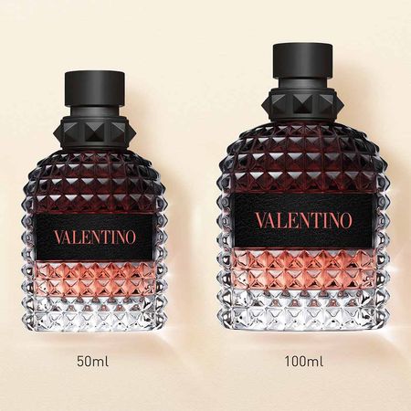Perfume Coral Fantasy Uomo Valentino Born In Roma Eau de Toilette Masculino - Imagem 4