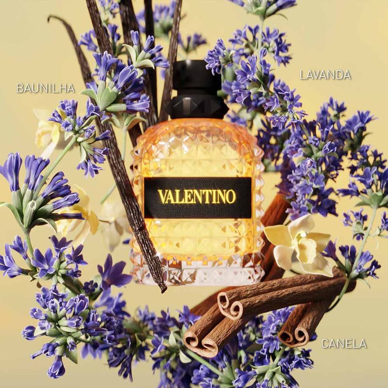 Perfume Yellow Dream Uomo Valentino Born In Roma Eau de Toilette Masculino - Imagem 3