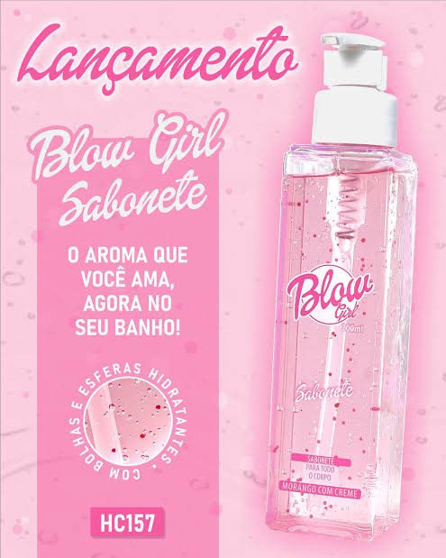 Sabonete Líquido Corporal Blow Girl Morango com Creme Hidratante 200ml - Imagem 2