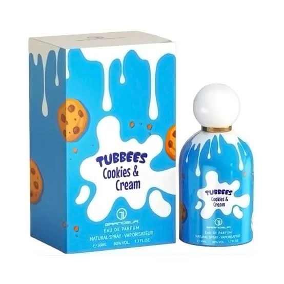 Tubbees Cookies & Cream Eau De Parfum For Kids And Women 50ml