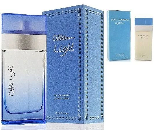 New Brand Light Fragrancia Light Blue