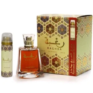 Raghba For Women Eau De Parfum Spray 3 4 Oz With Deo By Lattafa 100ml