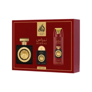 Kit Lattafa Nebras Giftset 3 EM 1