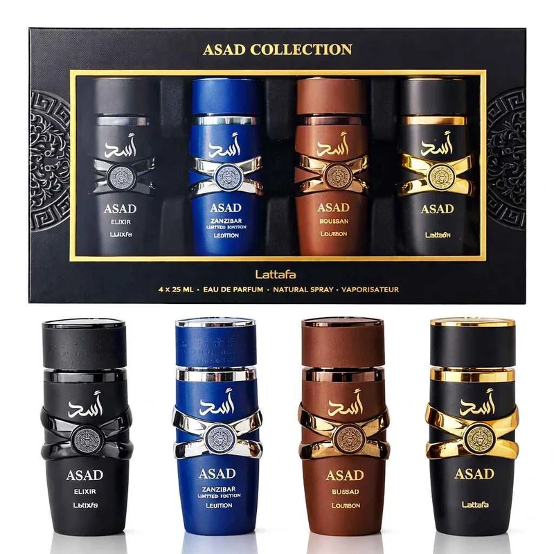 Kit Asad 4 Pecas 25ml