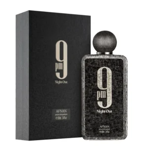 Afnan 9PM Night Out Eau De Parfum Spray Unissex 3 4 Oz 100ml