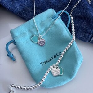Colar + pulseira Thifanny