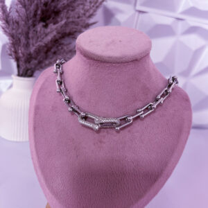 Colar inspiração Thifanny aço inox