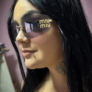 Óculos de Sol Miu Miu Modelo 003 Preto