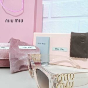 Óculos de Sol Miu Miu Transparente
